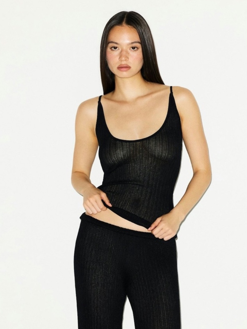 NWT SKIMS  Sheer Tank size L
